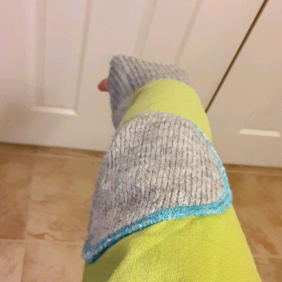 Free People Women's Green Tunic with knit details - Picture 5 of 6